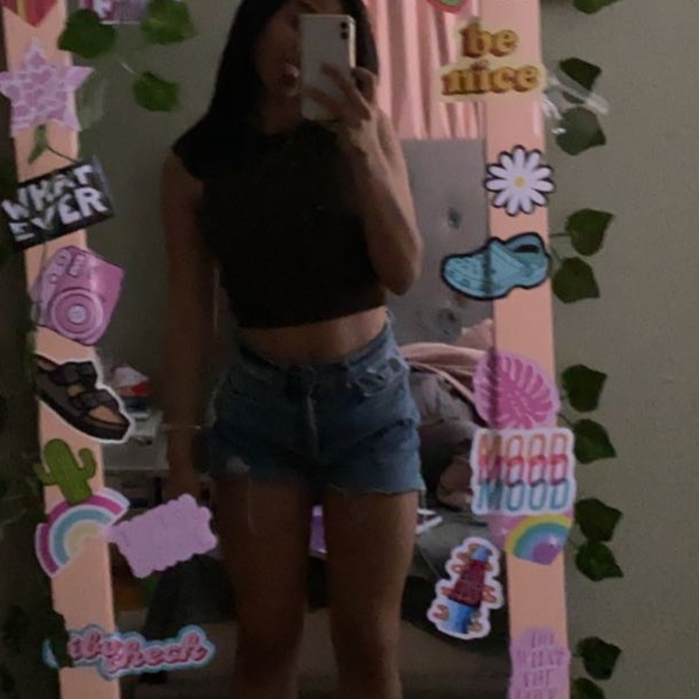 Cotton one crop top